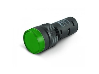 Indicatore Led da Cruscotto / Pannello - Verde -