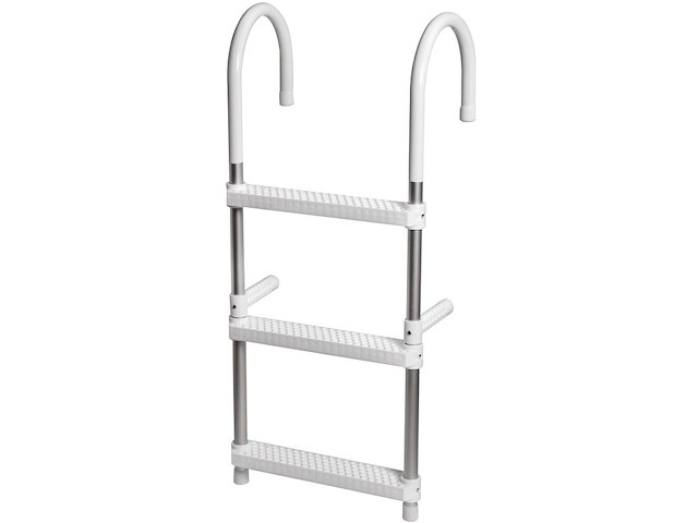 Scaletta amovibile 4 gradini ECO - curve 20 cm. -