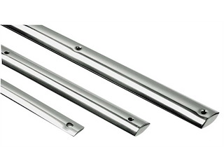 Profilo in acciaio Inox 30 x 9 mm. - 3 Metri