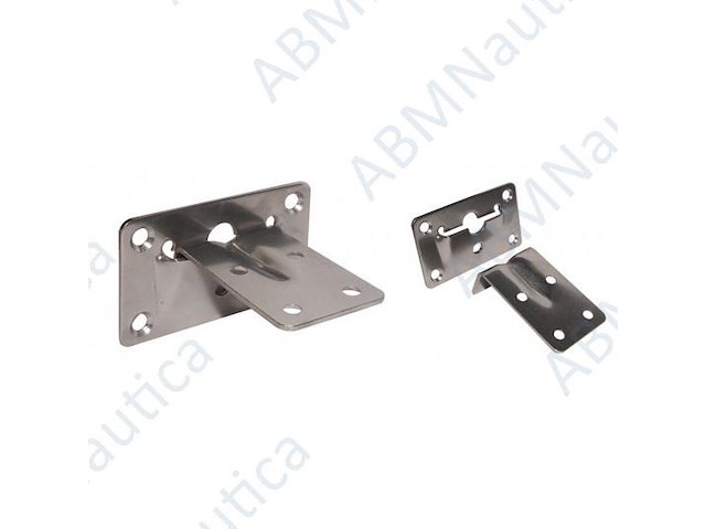 Mensole in acciaio inox per tavoli