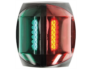 Luce di navigazione Sphera II corpo Nero - LED Bicolore