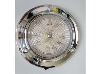 Plafoniera Classic con interruttore - Luce a LED - 175 mm. -