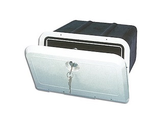 Vano portaoggetti con serratura 