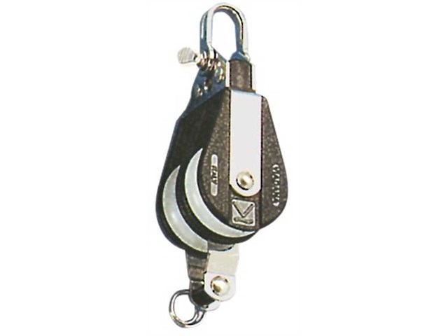 Bozzello 2 pulegge + attacco fisso e arricavo VIADANA - "B"