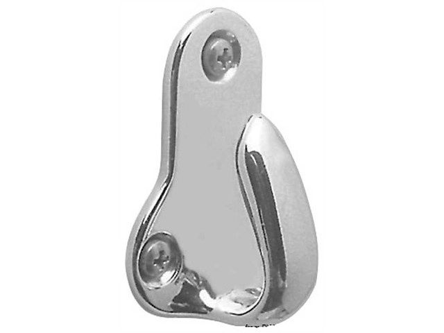 Gancetto in ottone cromato