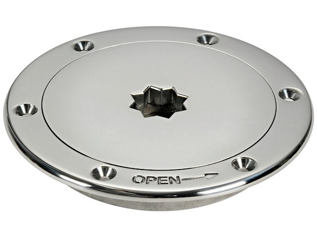 Tappo di ispezione in acciaio inox - Ø 141 mm. - 