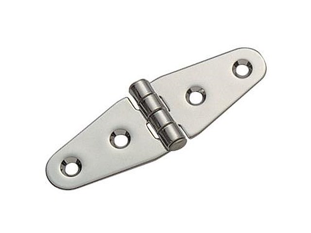 Cerniera 101 x 27 x 2 mm. Nodo Sporgente