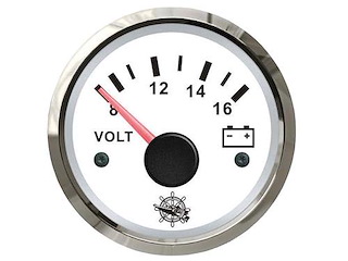 Voltmetro scala 8/16 Volt - Mod. 3 -