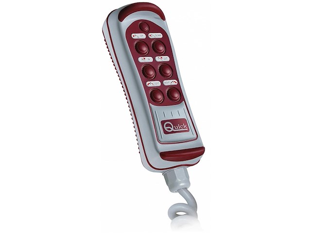 Pulsantiera Quick HRC 1006/L - 6 Tasti + Torcia led -