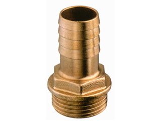 Portagomma filetto maschio in bronzo - 1/2 x 13 mm -