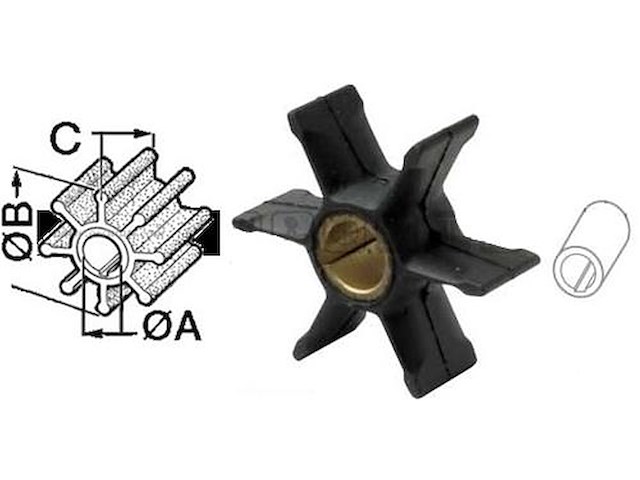 Girante compatibile per FB - Selva - 63V-44352-01