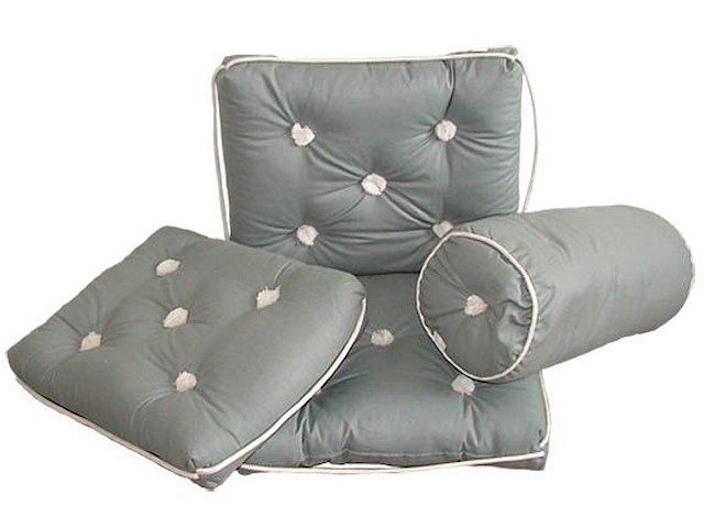 Cuscino semplice - Grigio - 