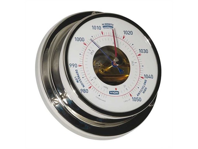 Barometro VION - acciaio inox 127 mm. -