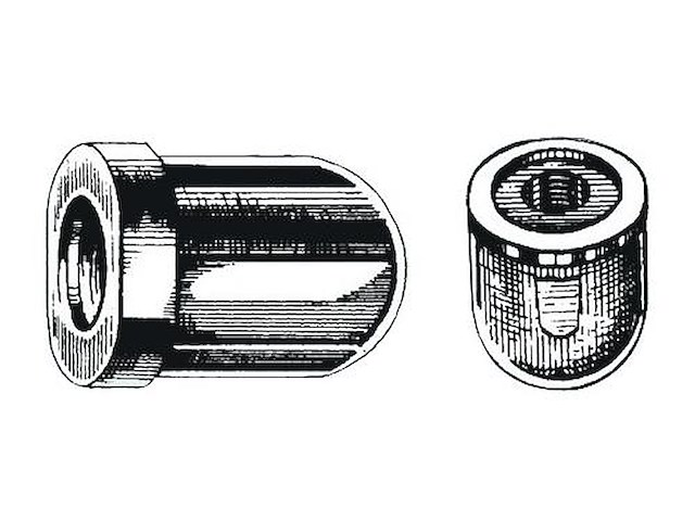 Anodo supporto base poppieri alluminio - MERCURY / MARINER / MERCRUISER -