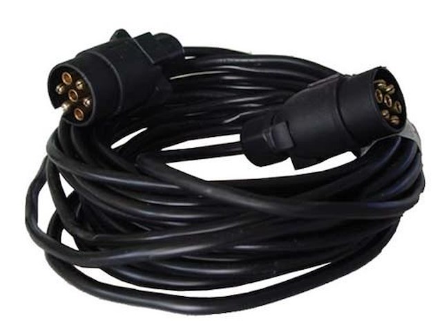 Cavo prolunga rimorchio 10 mt. - Presa volante 2 spine 7 poli