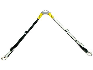 Fasce in poliestere a 2 bracci, con 2 moschettoni