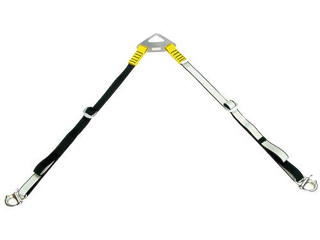 Fasce in poliestere a 2 bracci, con 2 moschettoni