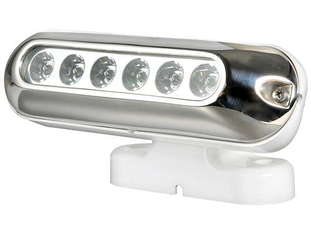 Faro a Led con supporto orientabile - 6 LED