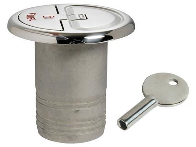 Tappo + chiave Quick Lock - Fuel / Dritto - 50 mm. -