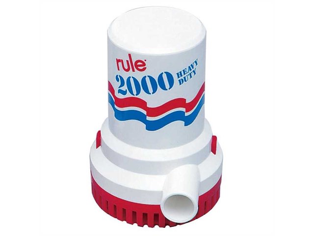 Pompa di sentina ad immersione Rule 2000 Gph - 24 v -