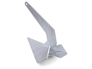 Ancora tipo Delta in acciaio zincato - 5 Kg. -