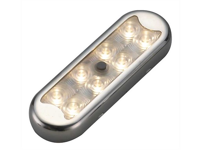 Plafoniera a LED compatta Bimini - Piatta con interruttore