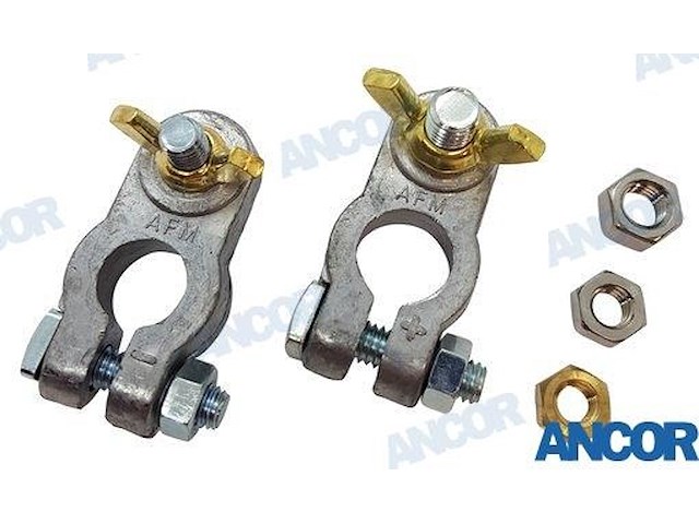 Morsetti batteria Ancor in lega di piombo