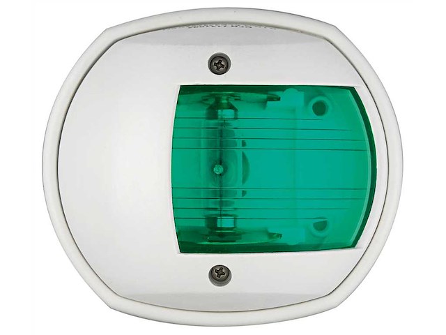 Luce di navigazione Sphera Verde corpo Bianco - Led