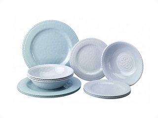 Set di stoviglie per barca in melamina