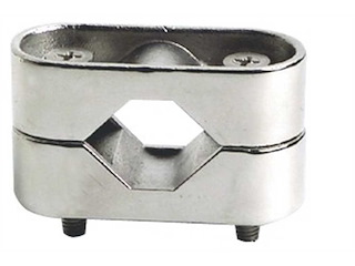 Morsetto in Acciaio Inox - Ø 20/22/25 mm