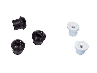 Funghetti bianchi per tendalini barca 10 pezzi - Ø 12 mm