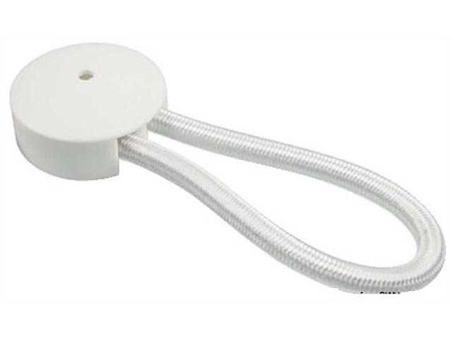 Gancio elastico - 5 pz. - Bianco -