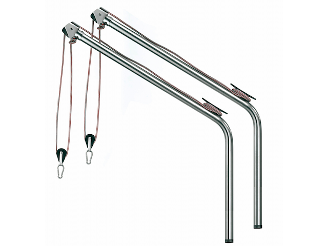 Coppia di gruette " Thru Deck " - portata 160 kg