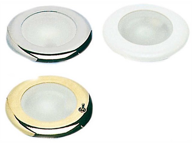 Plafoniera con interruttore BATSYSTEM Nova Classic - Cromata