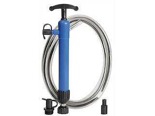 Pompa a mano doppio effetto per aspirazione olio 