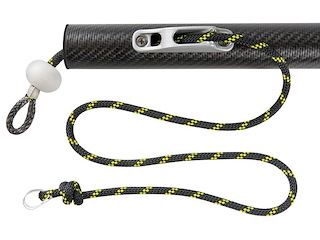 Cima per pali in carbonio Marlow impiombata