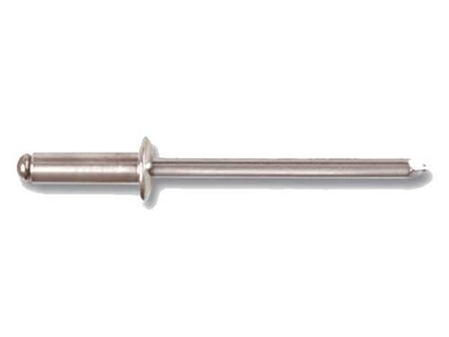 Rivetti in acciaio inox A2 - 3.2 x 12 blister da 12 pz -