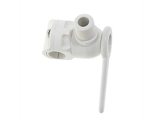 Supporto da tubo in nylon per antenne - con leva -