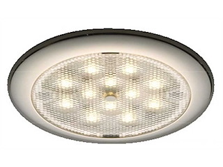 Plafoniera LED day/night - bianca/blu 12/24v