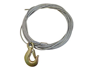 Cavo in acciaio zincato per verricelli alaggio  - Ø 5 x 7,5 mt. -