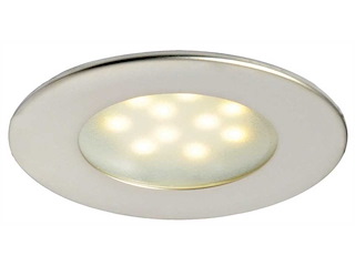 Faretto Led inox satinato e vetro satinato IP65