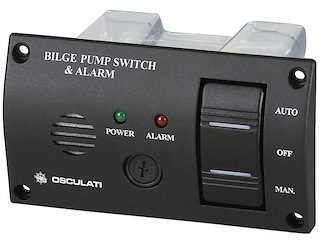 Pannello per pompe di sentina con allarme - Mod. EVO