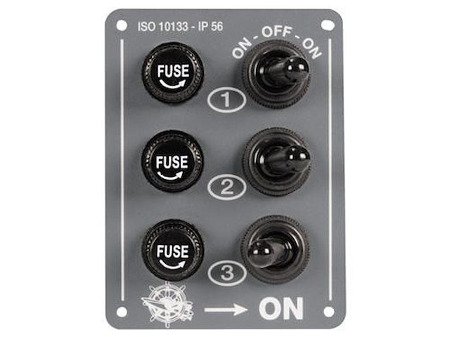 Pannello elettrico - Basic - 3 interruttori 