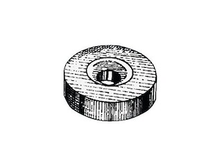 Rondella piede alluminio - Mercury - Mariner -