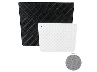 Piastra salvapoppa - 450 x 360 mm - Grigia