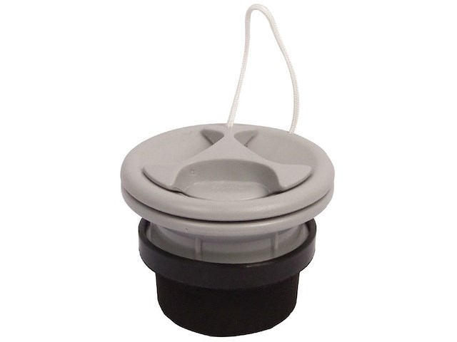 Valvola con cordino esterno e filtro a calza