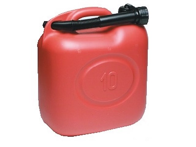 Tanica in plastica per carburante - 10 litri