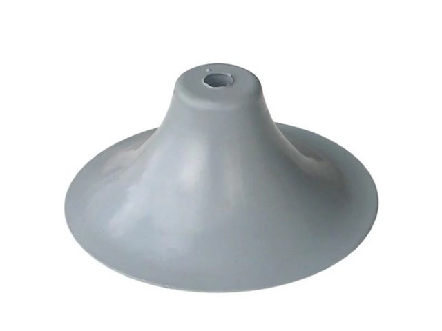 Basetta per attacco capottina su gommone - Grigia -