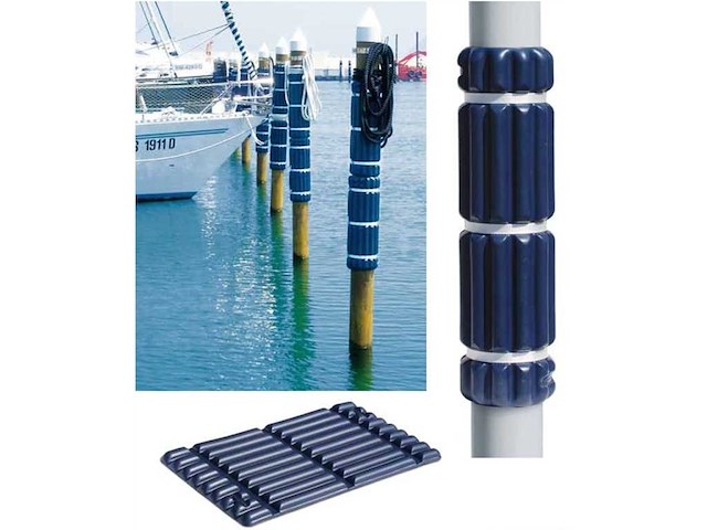 Paracolpi da pontile COVER FENDER - 800 mm blu