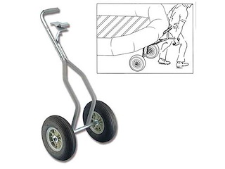 Carrello per trasporto gommoni